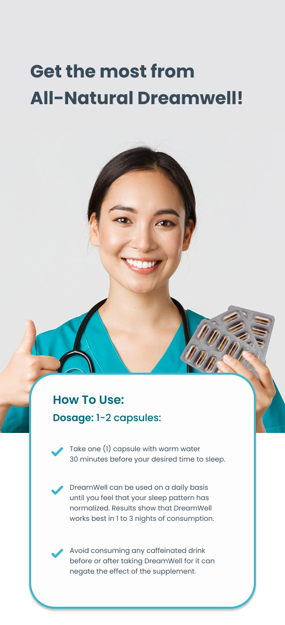 How To Use – DreamWell PH