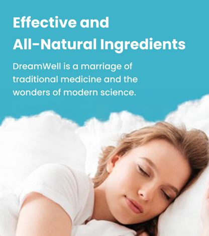 DreamWell Natural Herbal Dietary Capsules Sleeping Pills (Non Melatonin)